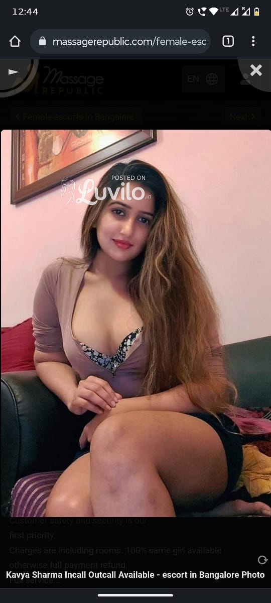 My self kavya independent best vip call girl service available full safe unlimited short